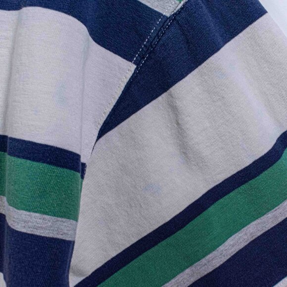 Surf Skate Striped T-Shirt Grunge INC International Concepts Large VTG 90s - Picture 9 of 14